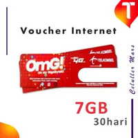 Voucher Telkomsel 7GB 9GB 10GB 12GB 18GB 20GB 30hari JATIM 10+2GB