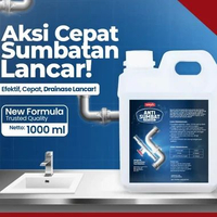 Seroxil 1 Liter Cairan Anti Sumbat Toilet Wastafel Drain Opener Soda Api Cair