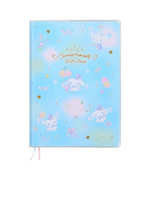 สมุดบันทึก Diary 2026 Frame B6 Cinnamoroll   สีBlue