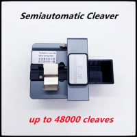 Ftth Fiber Optic Cleaver Machine Optical Fiber Cutting Machine ET-20 Semiautomatic Cleaver Up to 48000 Cleaves