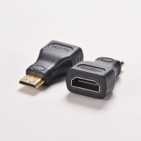 1ชิ้นเคส HDTV MINI HDMI Type C บางช่อง HDMI Type A