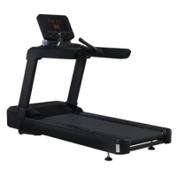 Treadmill Big Screen Exercise Treadmill Gym Indoor Running Machine MultiFunction Portable Treadmill Black Factory Sale Treadmill