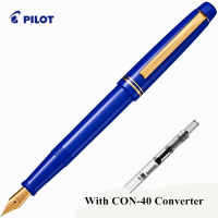 PILOT 78G Original Classic Fountain ปากกาหรูหรา22K Golden Ef/f/m Nib โรงเรียนนักเรียนฝึกเขียนหมึกปาก