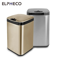ELPHECO 不鏽鋼除臭感應垃圾桶20L ELPH6311U