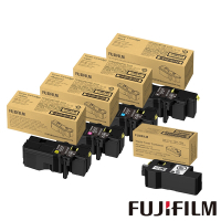 FUJIFILM 富士 CT203502-05+CWAA0980 C325系列高容量碳粉匣組+碳粉回收盒(1黑6K+3彩4K+碳粉回收盒)