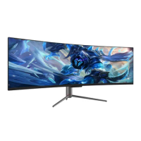 49 inch gaming monitor super wide 49'' 144hz gaming curved screen monitor LCD monitor