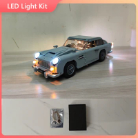 LED Light Set For 10262 compatible 21046 Aston Martin (Only LED Light, NOT Include The Model Bricks)