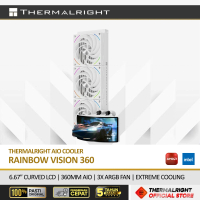THERMALRIGHT CPU AIO COOLER RAINBOW VISION 360 (360MM RADIATOR + 3X 120MM ARGB FANS + 6.67 INCH LCD