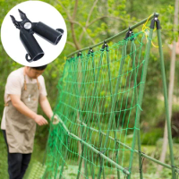 High Quality New Arrival Plant Clip Bracket Outdoor Plastic Rack Joint Support Vegetable 11/16/20mm Yard 12pcs