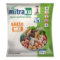 MITRAKU BAKSO MIX ISIAN TOPPING SEBLAK CAMPUR DUMPLING OTAK-OTAK CHIKUWA CUMI BOLA UDANG SUKI TOMYAM