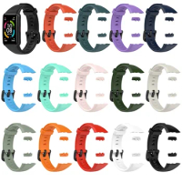 Replacement Sports Strap For Huawei Band 6 Strap Soft Silicone Watch Strap For Honor Band 6 Huawei Band 6 Pro Wristband Strap