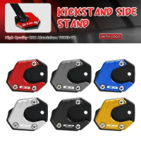 For HONDA CB300R CB400X CBR500R CB500F CB500X CBR650R CB650R Motorcycle Accessories CNC Side Stand Kickstand Enlarge Plate Pad