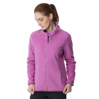 【Hilltop 山頂鳥】POLARTEC刷毛外套（可銜接GORE-TEX外件） 女款 紫｜PH22XFY1ECJ0