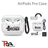 【iJacket】迪士尼 米奇 AirPods Pro 抗菌 透明保護套(總代理商公司貨)