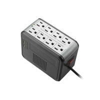 愛迪歐IDEAL 1000VA 穩壓器含USB充電埠 PSCU-1000-冷銀灰