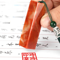 Chinese Stamp Seal Stone Name Stamps Exquisite Customized Personal Stamp Teacher Painter Calligraphy Pen Painting Gift Seal