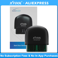 Xtool advancer ad20 OBD2 máy quét Bluetooth đầy đủ OBD 2 chức năng xe chẩn đoán quét công cụ đọc/xó