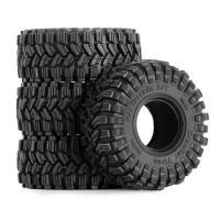 Super Soft Sticky All Terrain 1.0 Wheel Tires King Trekker 58*24mm for 1/18 1/24 RC Crawler SCX24 AX24 TRX4M (T1017)
