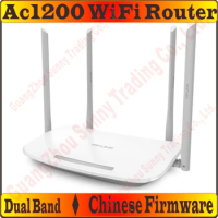 [Chinese-Firmware] 4 External Antennas TP-LINK AC1200 Wireless Router 802.11AC 1200Mbps Dual Band Gigabit AC1200 Huge WiFi