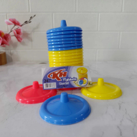 tutup gelas plastik / tutup gelas mahkota merk kh - WARNA BY MEGA CETAKAN