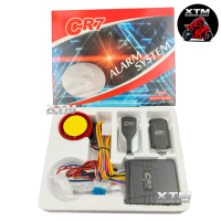 Alarm Motor CR7 Set Lengkap dengan Remote Sistem Pengaman Kendaraan