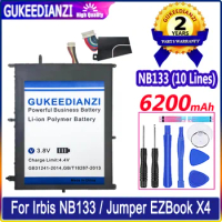 GUKEEDIANZI Battery HW-3487265 31152200P NV-2874180-2S 6200mAh For Irbis NB133 NB131 for Jumper EZBook X4 for BBEN N14W TH140A