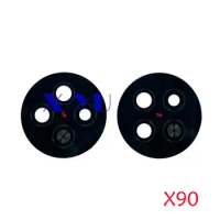 10PCS For VIVO X90 Pro Plus Pro+ Back Rear Camera Lens Glass Cover With Adhesive Sticker Repair Parts