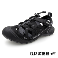 【G.P】女款MAX戶外越野護趾鞋G3895W-黑色(SIZE:35-39 共三色)