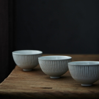 日式高腳碗復古懷舊飯碗日本進口陶碗防燙李子柒同款餐具1入