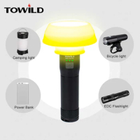 TOWILD BC02-700C Professional 700 Lumens Bike Front Light Rainproof USB rechargeable Bicycle light led flashlight camp light