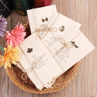 Creative Retro Greeting Card Metal DIY Handmade Folding Holiday Blessing Pledge Card Wholesale Teach