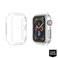 強強滾p-CaseStudi Apple Watch40mm Series4/5/6/SE Explorer保護殼霧透白