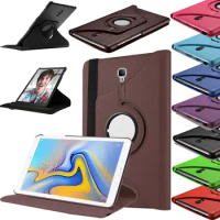 100PCS/Lot 360 Rotation Case For Samsung Galaxy Tab A 10.5 T590 T595 T597 Protectors Skin PU Cover