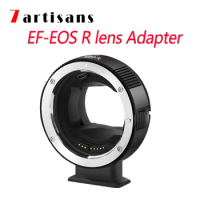 7artisans EF-EOS R Lens Mount Adapter Auto-Exposure Auto-Focus Adapter for Canon EF/EF-S Lens to Canon EOS R Mirrorles Camera