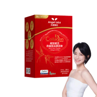 【Angel LaLa 天使娜拉】燕窩胜肽膠原飲(10包/盒/水蜜桃/膠原蛋白/燕窩酸/蝦紅素/玻尿酸/賴雅妍)