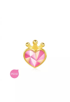 Chow Sang Sang 999 Gold Crown Charm for Women 93137C  [Bracelet not included]