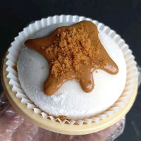 biscoff mochi cheese cake Food