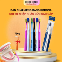 Bàn chải niềng răng Korona Ortho Ultraclean siêu mềm cho người niềng răng vệ sinh răng niềng cao cấp