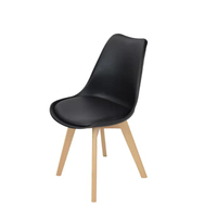 เก้าอี้  Minimal 2 สีดำ รุ่น Olivia