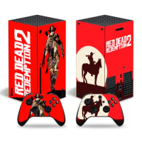 Red Dead Redemptio For Xbox Series X Skin Sticker For Xbox Series X Pvc Skins For Xbox Series X Vinyl Sticker Protective Skins 2