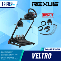 Rexus Veltro RSS-01 / RSS01 Steering Wheel Stand Racing Simulator Stand Universal Compatibility