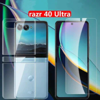 Hydrogel Film For Motorola Razr 40 Ultra Front Back Soft HD Film Full Coverage Screen Protector For Motorola Razr 40 Ultra