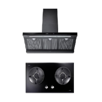 SET เครื่องดูดควัน K635BFB + เตาแก๊ส V7812MHR