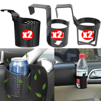 Universal Car Cup Holder Multifunctional Hanging Mount Drink Bottle Organizer Auto Truck Back Seat Storage Bottle Holder Stand