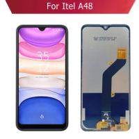 Wholesale Complete Display For Itel A48 LCD Screen With Touch Digitizer Assembly A48 LCD Replacement Phone Repair Parts