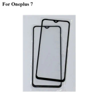 2PCS For Oneplus 7 Touch Screen 1+7 Glass Digitizer Panel Front Glass Sensor Oneplus7 Without Flex One plus 7 6.41"