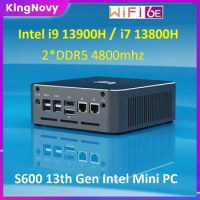 Topton Gamer Mini PC Intel 13th Gen i9 13900H i7 13800H 2*DDR5 2*NVMe 2*2.5G LAN 8K NUC Windows 11 Gaming desktop PC WiFi6