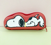 【震撼精品百貨】史奴比Peanuts Snoopy  SNOOPY眼鏡盒-紅#58499 震撼日式精品百貨