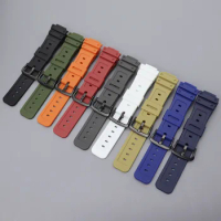 Silicone Watch Strap For Cassio G-SHOCK DW 5600 6900 ga2100 Raised 16mm Resin Watchband Accessories Bracelet A142