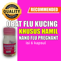 NANOFLU Pregnant obat flu kucing KHUSUS kucing hamil paten dan aman untuk janin